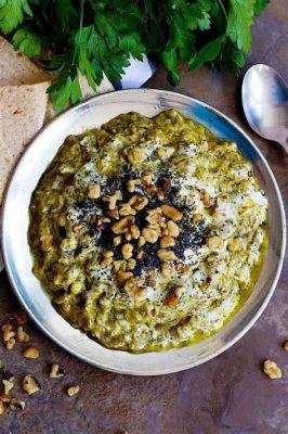  Kashke Bademjan: Creamy, Tangy Persian Eggplant Delight with Walnuts and Onions!